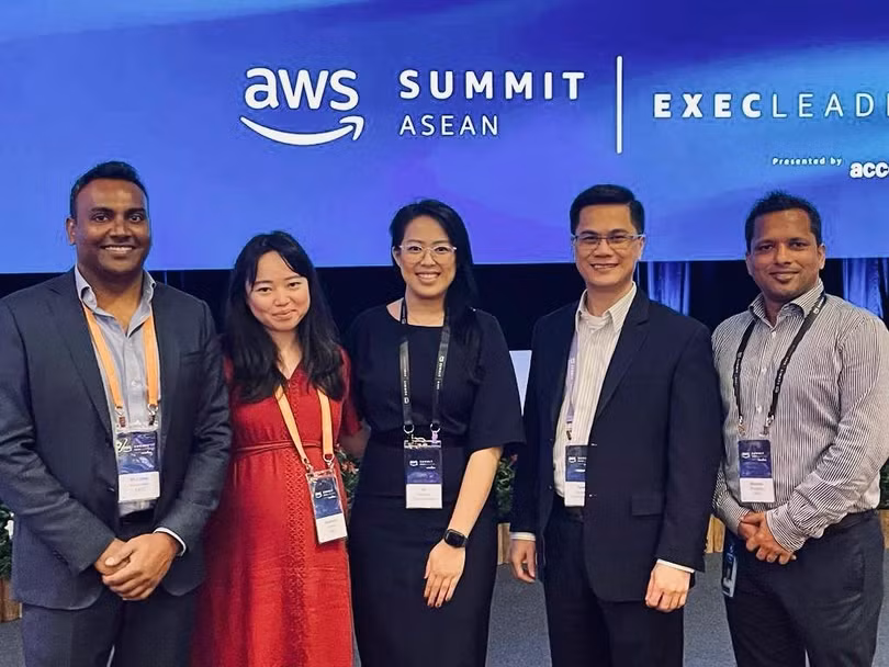 Ông Nguyễn Anh Tuấn tại Tọa đàm AWS Summit ASEAN 2022