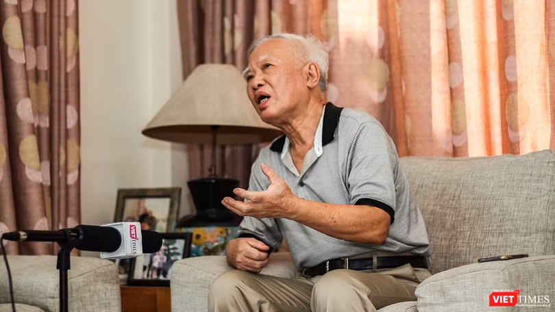 Nguyên Phó Thủ tướng Vũ Khoan (Ảnh: Ngô Minh)