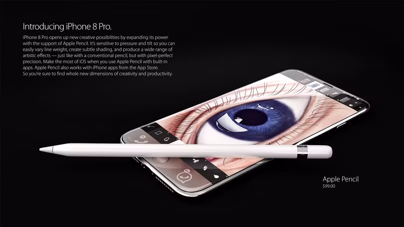 Bộ ảnh dựng tái hiện toàn bộ tính năng rò rỉ của iPhone 8 ảnh 6 Bộ ảnh dựng tái hiện toàn bộ tính năng rò rỉ của iPhone 8 ảnh 6