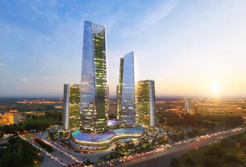Tổ hợp tháp Tài chính – Khách sạn – Trung tâm thương mại Sunshine Empire.