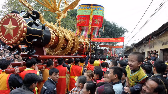Hội pháo làng Đồng Kỵ, Bắc Ninh