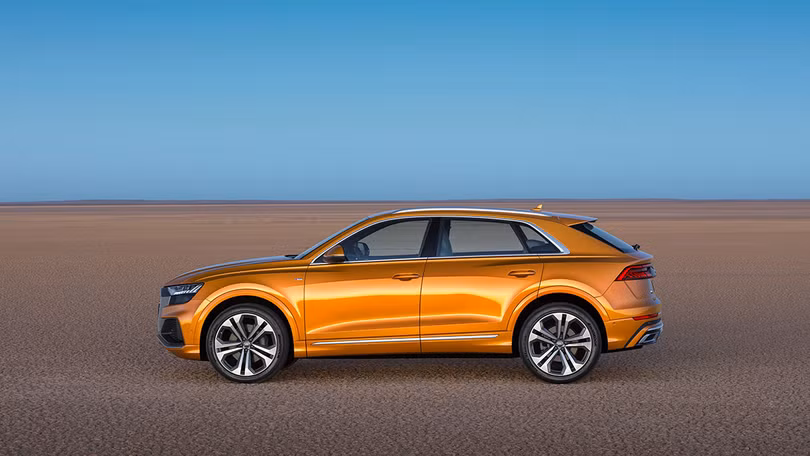 Kích thước của Audi Q8 tương đương với mẫu Q7 hiện hành Kích thước của Audi Q8 tương đương với mẫu Q7 hiện hành