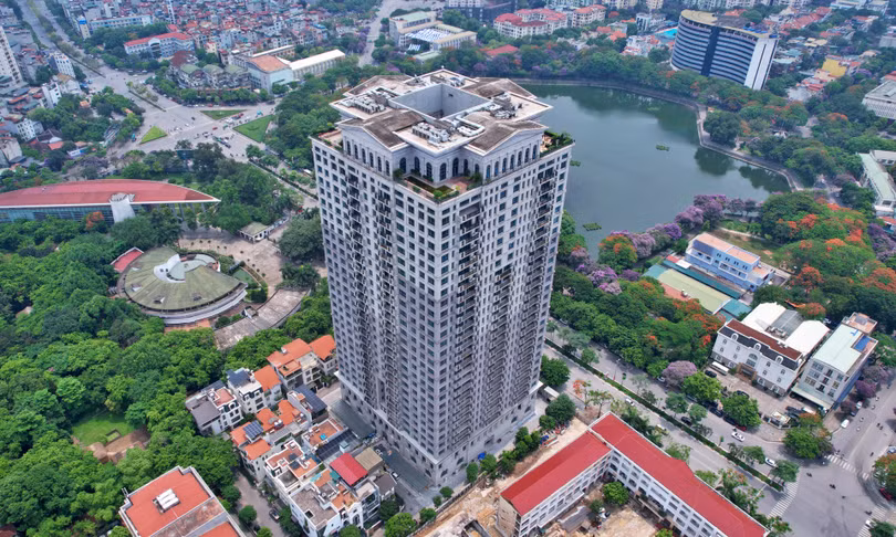 Dự án D’.Palais de Louis của Tân Hoàng Minh đổi tên thành Hanoi Signature. Ảnh: Minh Tú