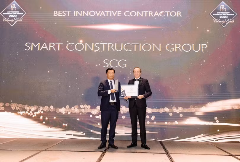 Vượt qua nhiều tên tuổi trong ngành, SCG được vinh danh là Nhà thầu xây dựng đột phá nhất Đông Nam Á 2020