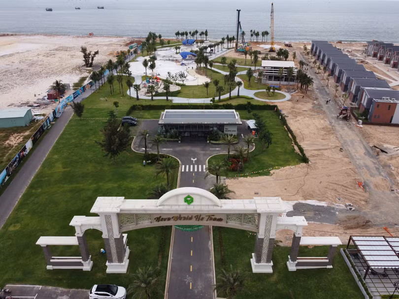 Phân kỳ The Tropicana của đại dự án 1.000ha NovaWorld Ho Tram đang dần hình thành.