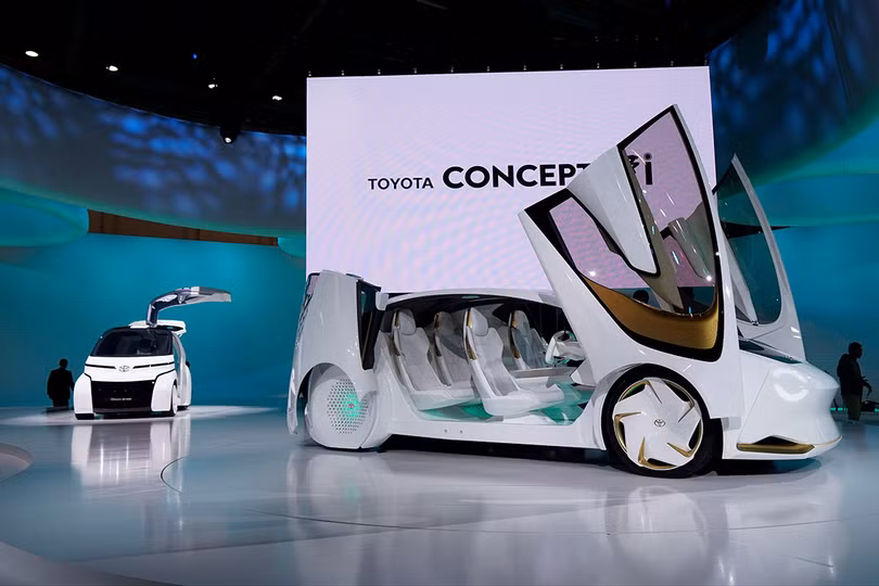 Mẫu Toyota i-Concept được ra mắt tại triển lãm Tokyo Motor Show 2017