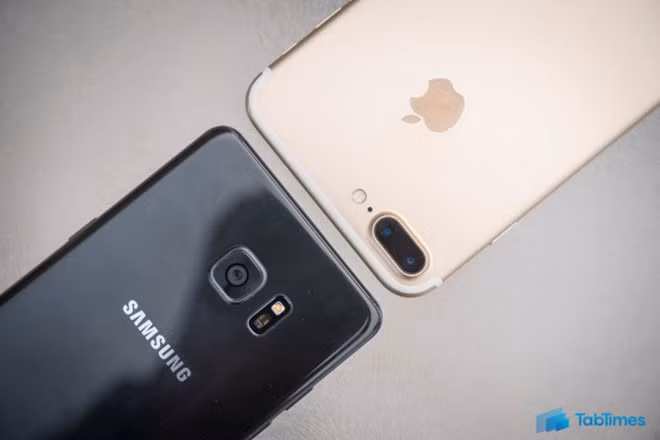 Cảm biến đơn trên Galaxy S7 và Google Pixel vẫn được đánh giá cao hơn máy ảnh kép trên iPhone 7 Plus. Ảnh:Tabtimes. Cảm biến đơn trên Galaxy S7 và Google Pixel vẫn được đánh giá cao hơn máy ảnh kép trên iPhone 7 Plus. Ảnh:Tabtimes.