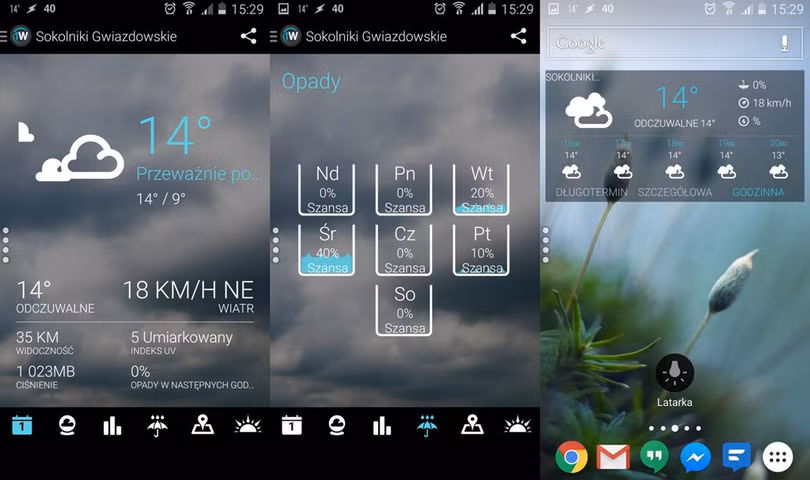 1Weather (Android, iOS): Giáng sinh đồng nghĩa với việc đi du lịch, mua sắm, hoạt động ngoài trời. Vì vậy, nắm bắt tình hình thời tiết là một việc quan trọng. 1Weather cho biết thời tiết hiện tại, dự báo tương lai. Ứng dụng còn có radar và cài đặt thời gi