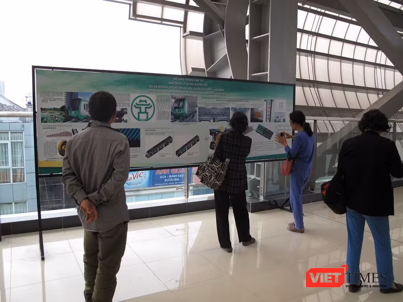 Cận cảnh nhà ga, tàu mẫu đường sắt trên cao Cát Linh - Hà Đông ảnh 28
