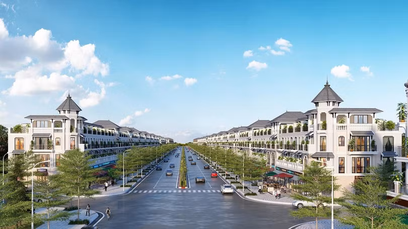 MIKGroup mới bổ sung nguồn cung hơn 150 căn shophouse phố Trung tâm ra thị trường.