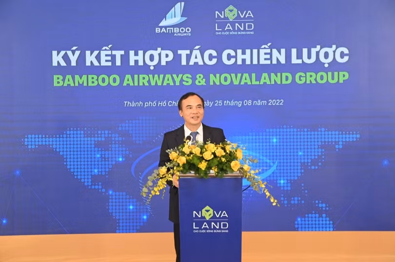 Ông Nguyễn Mạnh Quân - Thành viên HĐQT, TGĐ Bamboo Airways chia sẻ về thỏa thuận hợp tác giữa hai đơn vị Ông Nguyễn Mạnh Quân - Thành viên HĐQT, TGĐ Bamboo Airways chia sẻ về thỏa thuận hợp tác giữa hai đơn vị