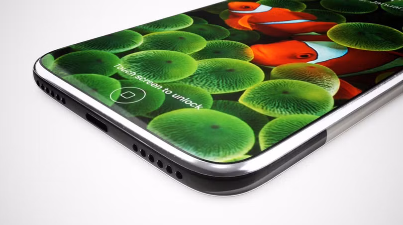 Concept mới của iPhone được thiết kế bởi Martin Hajek. Anh đã liên tưởng tới hình ảnh này khi trò chuyện cùng những người bạn về xu hướng phát triển của các smartphone. 