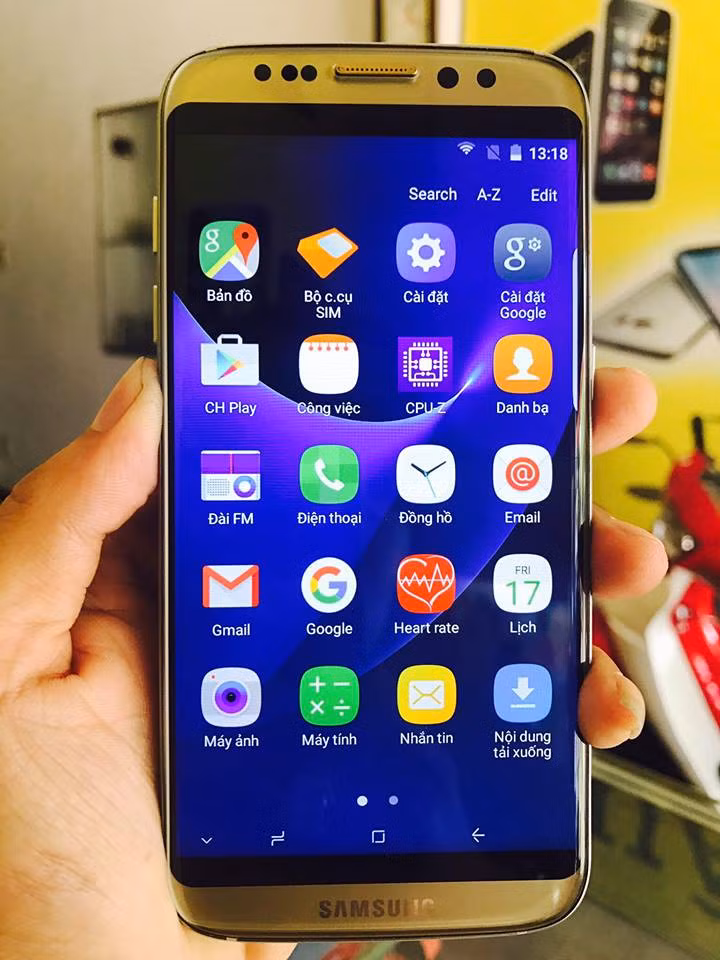 Một chiếc "Samsung Galaxy S8" Đài Loan được quảng cáo trên mạng.