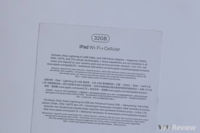 Trên tay iPad 9.7 2017 mới về Việt Nam, giá từ 9,75 triệu đồng ảnh 2 Trên tay iPad 9.7 2017 mới về Việt Nam, giá từ 9,75 triệu đồng ảnh 2