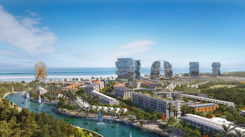 Dự án Venezia Beach của Công ty Cổ phần Thương mại và Dịch vụ Danh Việt. Ảnh: Veneziabeach.