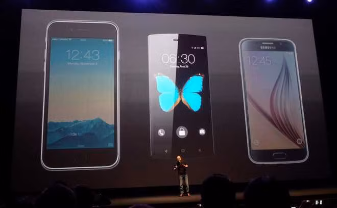 Buổi lễ ra mắt Bphone tháng 5/2015.