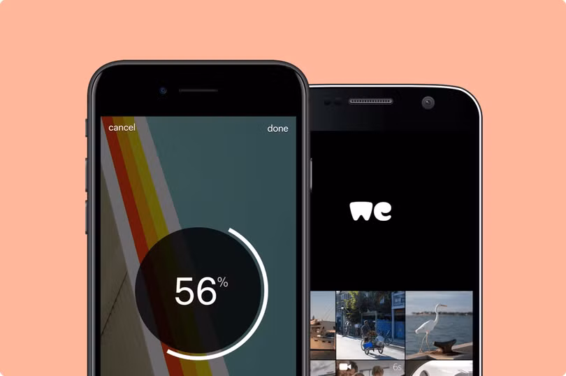 WeTransfer: Ứng dụng WeTransfer cho phép người dùng đưa các gói dữ liệu dung lượng lớn lên máy chủ, rồi chia sẻ đường liên kết để tải về (tối đa 20 người). Ưu điểm của nó là bạn không cần đăng ký tài khoản, tốc độ upload cao và tích hợp hệ thống quét virus. Hơn nữa, nhà phát hành còn cung cấp các dịch vụ cao cấp kèm theo (có trả phí),