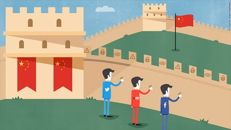 Trung Quốc: Không chỉ YouTube, tất cả dịch vụ của Google cũng như Facebook và các mạng xã hội lớn có nguồn gốc từ Mỹ đều bị chặn tại Trung Quốc. Lần chặn đầu tiên bắt đầu từ cuối 2007 đến tháng 3/2008. Sau đó, YouTube tiếp tục bị chặn từ năm 2009 đến nay 