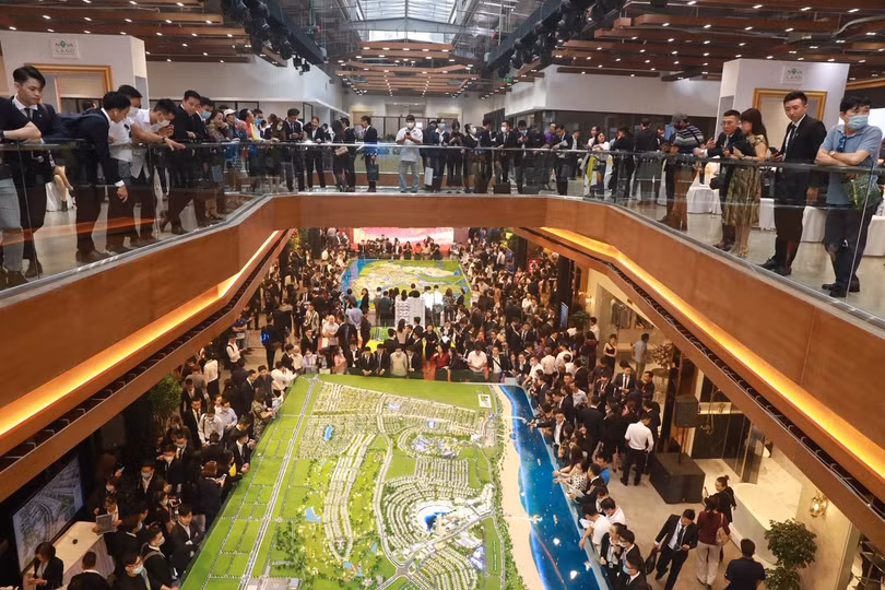 Không gian rộng thoáng với diện tích lớn lên tới gần 5,000m2 của Novaland Gallery 179 Hai Bà Trưng, P.6, Q.3