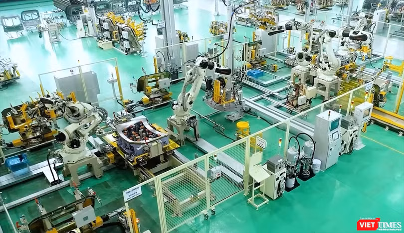 Một góc cảng biển Chu Lai do Tập đoàn Thaco đầu tư