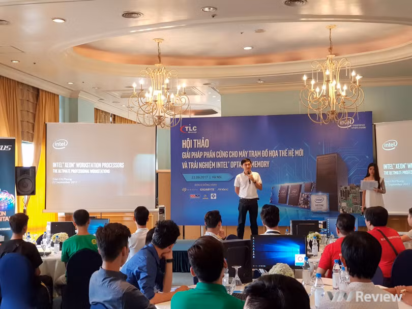 Đại diện Intel chia sẻ về các công nghệ, giải pháp dành cho máy trạm của Intel 