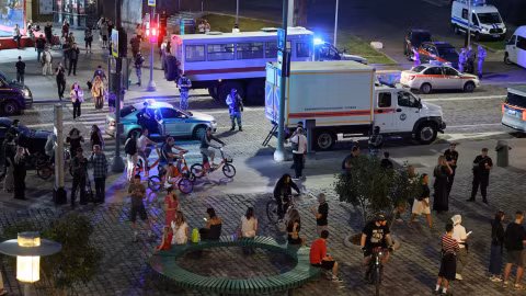 Bom phát nổ gần 1 nhà hàng ở trung tâm thủ đô Moscow, hàng chục người thương vong