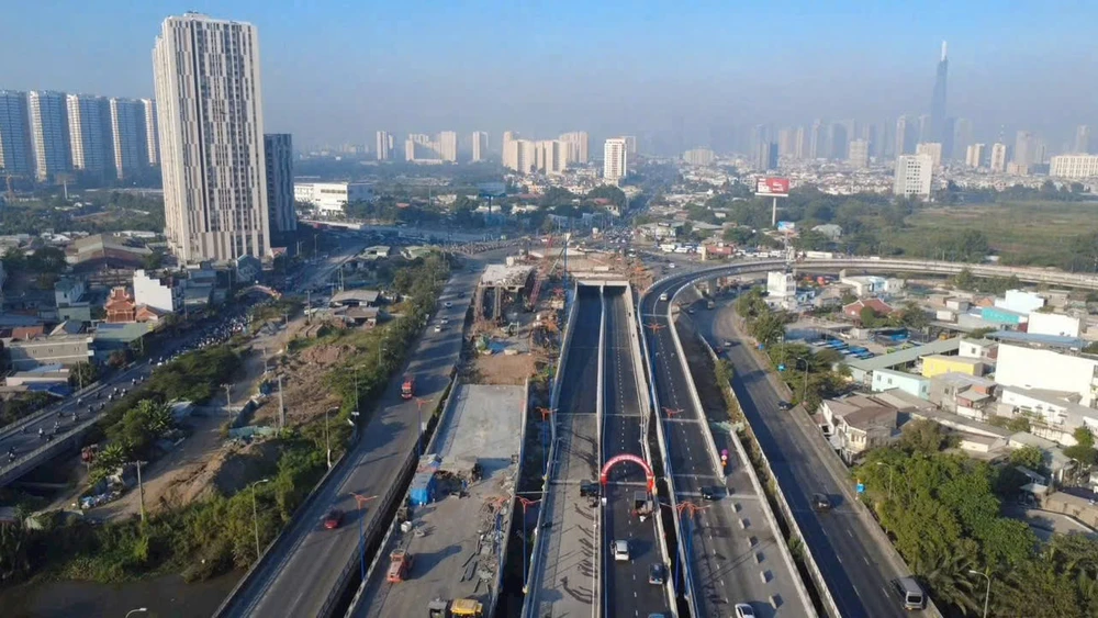 Hầm chui An Phú dự án giao thông hiện đại tháo nút thắt tại cửa ngõ phía Đông TP.HCM.