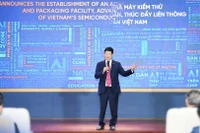 Chủ tịch FPT Trương Gia Bình cho biết nhà máy kiểm thử và đóng gói tiên tiến sẽ giúp khép kín hệ sinh thái bán dẫn tại Việt Nam.