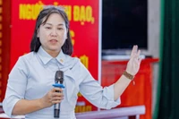 Bà Nguyễn Thị Thu Giang, Phó Chủ tịch kiêm Tổng thư ký Vinasa giới thiệu về Giải thưởng Sao Khuê 2026.