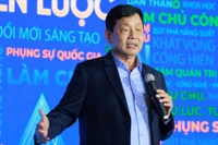 Ông Trương Gia Bình nhấn mạnh Việt Nam "không thể chỉ là một quốc gia sử dụng công nghệ, mà phải tự mình làm chủ công nghệ.