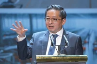 Chủ tịch CT Group Trần Kim Chung phát biểu tại hội nghị.