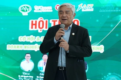 TS Nguyễn Quân, nguyên Bộ trưởng Bộ KH&CN, Chủ tịch Hội Tự động hóa Việt Nam.