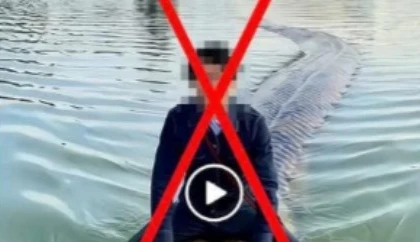 Dùng AI tạo video cưỡi trăn khổng lồ ở hồ Hoàn Kiếm để câu view