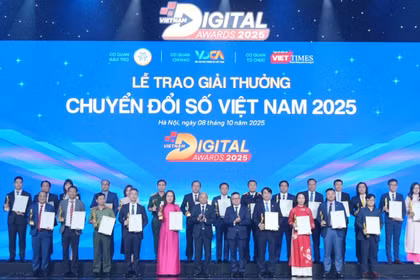 Giải thưởng Chuyển đổi số Việt Nam 2026 nâng chuẩn đánh giá bằng hiệu quả thực chất