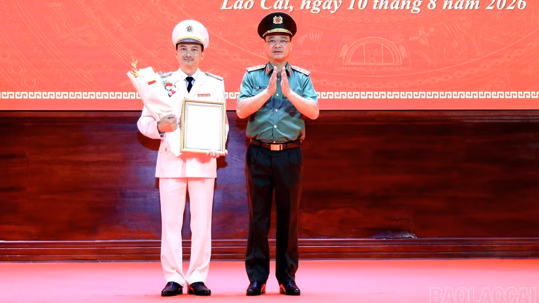 Đại tá Trịnh Khắc Cường giữ chức Giám đốc Công an tỉnh Lào Cai 