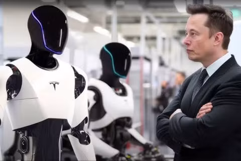 Tesla chi nhiều tiền cho nghiên cứu phát triển robot Optimus. Ảnh: Sohu. 