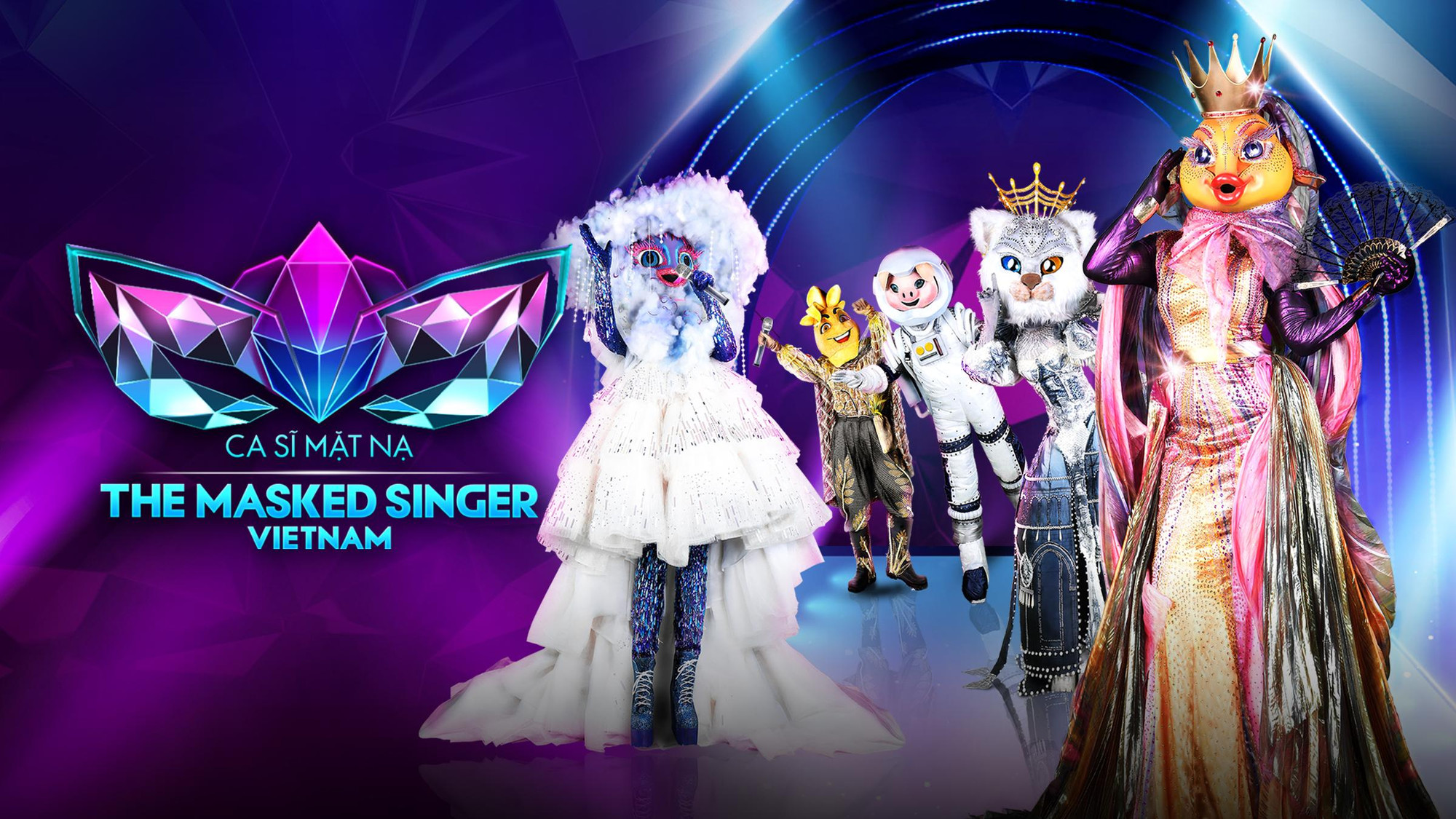 The Masked Singer - một chương trình hấp dẫn do Đất Việt VAC sản xuất đang được phát sóng trên VieON