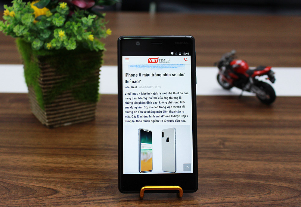 Trên tay Nokia 3: Smartphone giá rẻ, hiệu năng khá ảnh 2