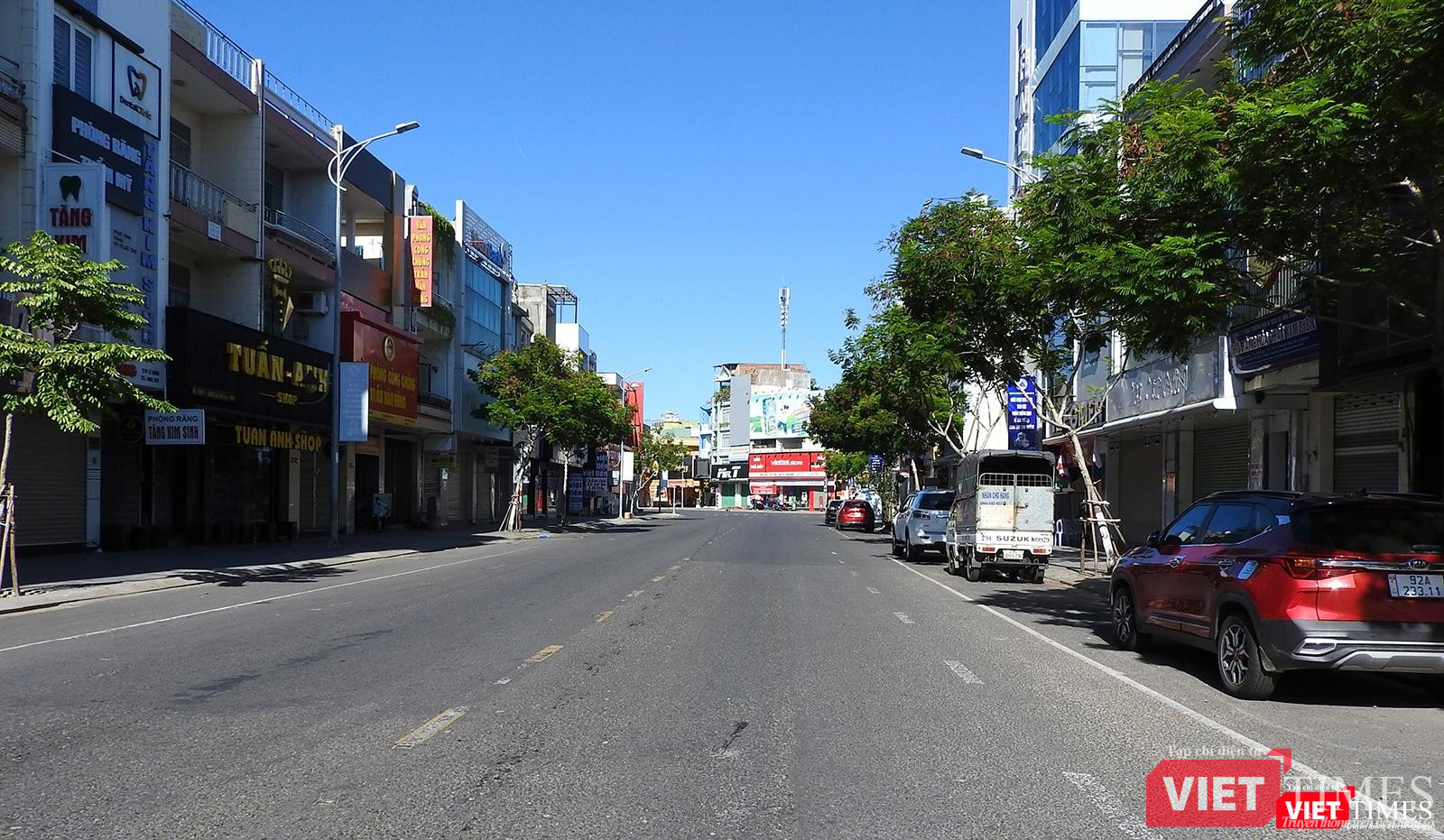 Các hoạt động trên các tuyến đường trung tâm TP ngừng hoạt động