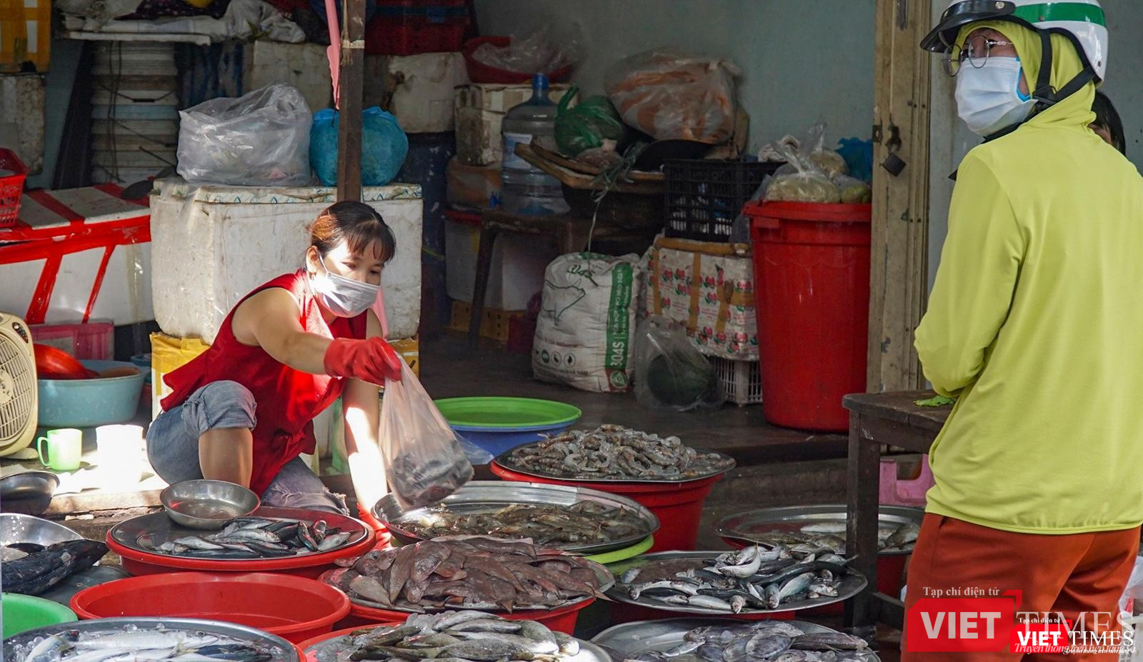 Hàng cá rất nhiều chủng loại