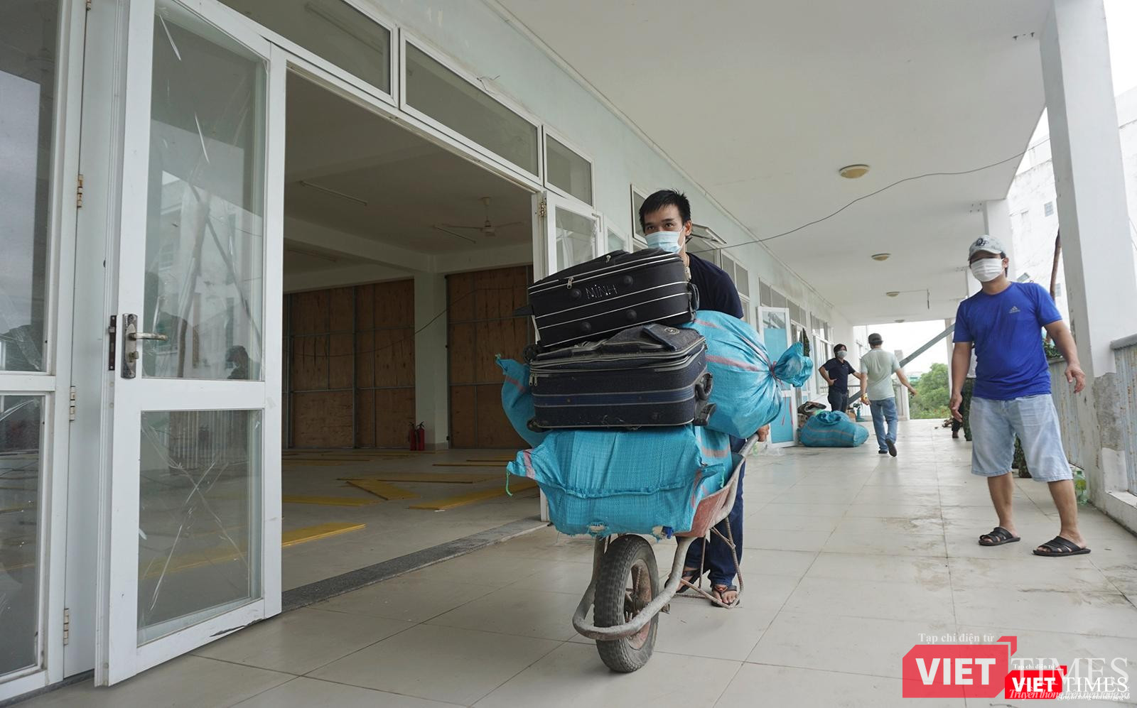 Vật dụng được thu dọn