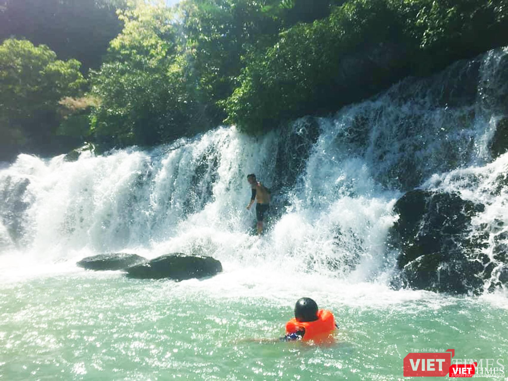 Thác Lụa nhỏ nhưng rất đẹp, tới nay vẫn ít người biết