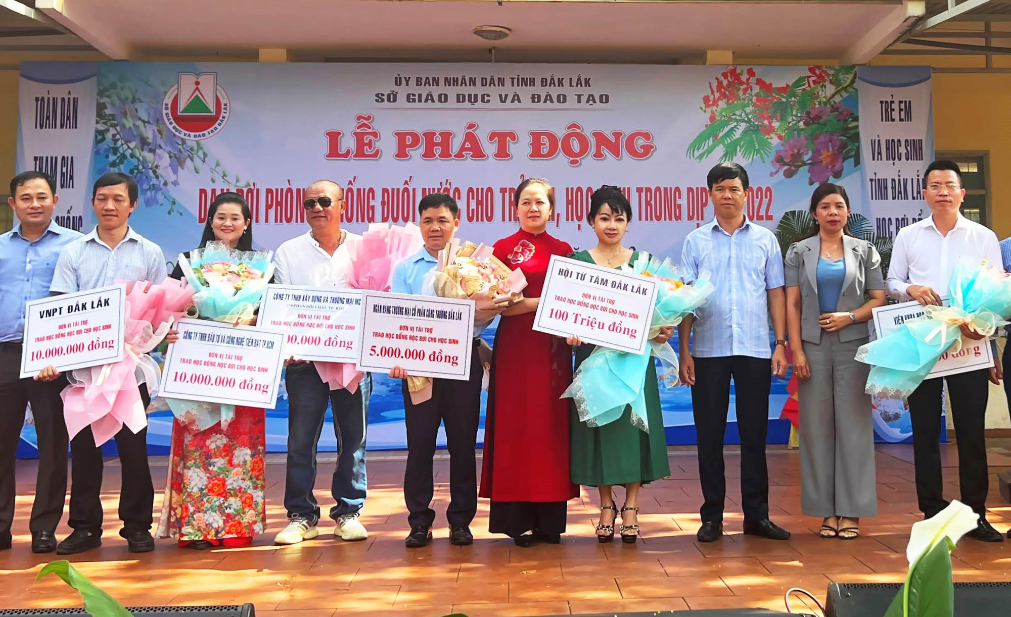 Hội Từ Tâm Đắk Lắk tài trợ đợt đầu 100 triệu đồng