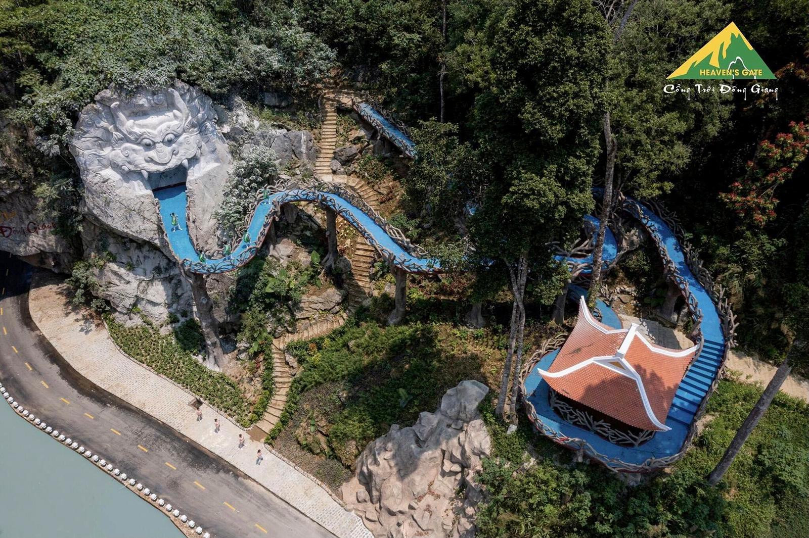 Hang Gợp bây giờ (ảnh khu du lịch Cổng trời Đông Giang)