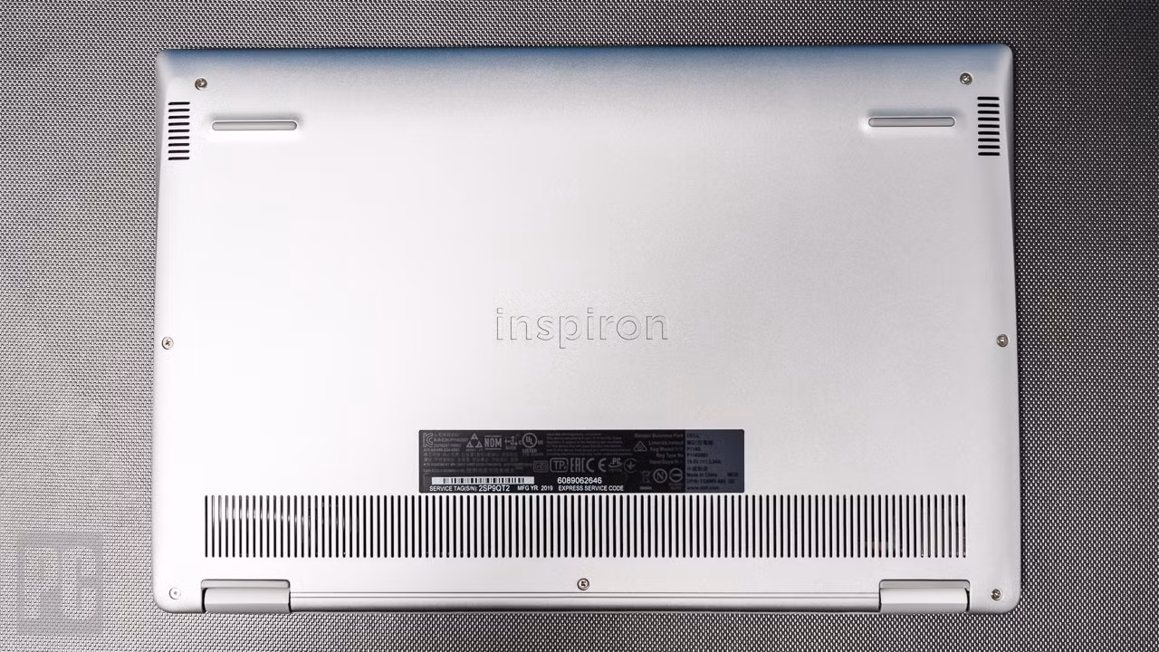 Tản nhiệt của Dell Inspiron 13 5391 hoạt động hơi ồn (Ảnh: PC Mag)