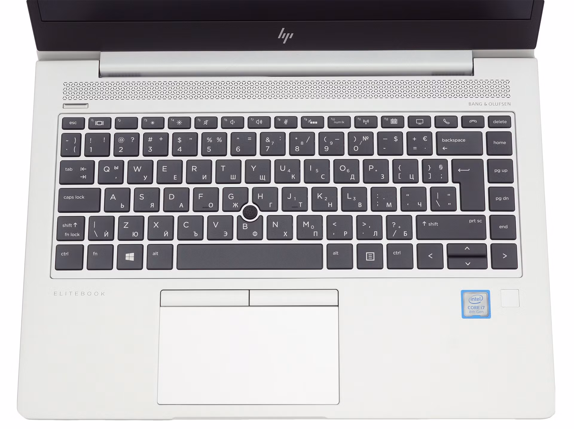 Hành trình phím trên HP Elitebook 840 G6 là khá nông (Ảnh: Laptop Media)