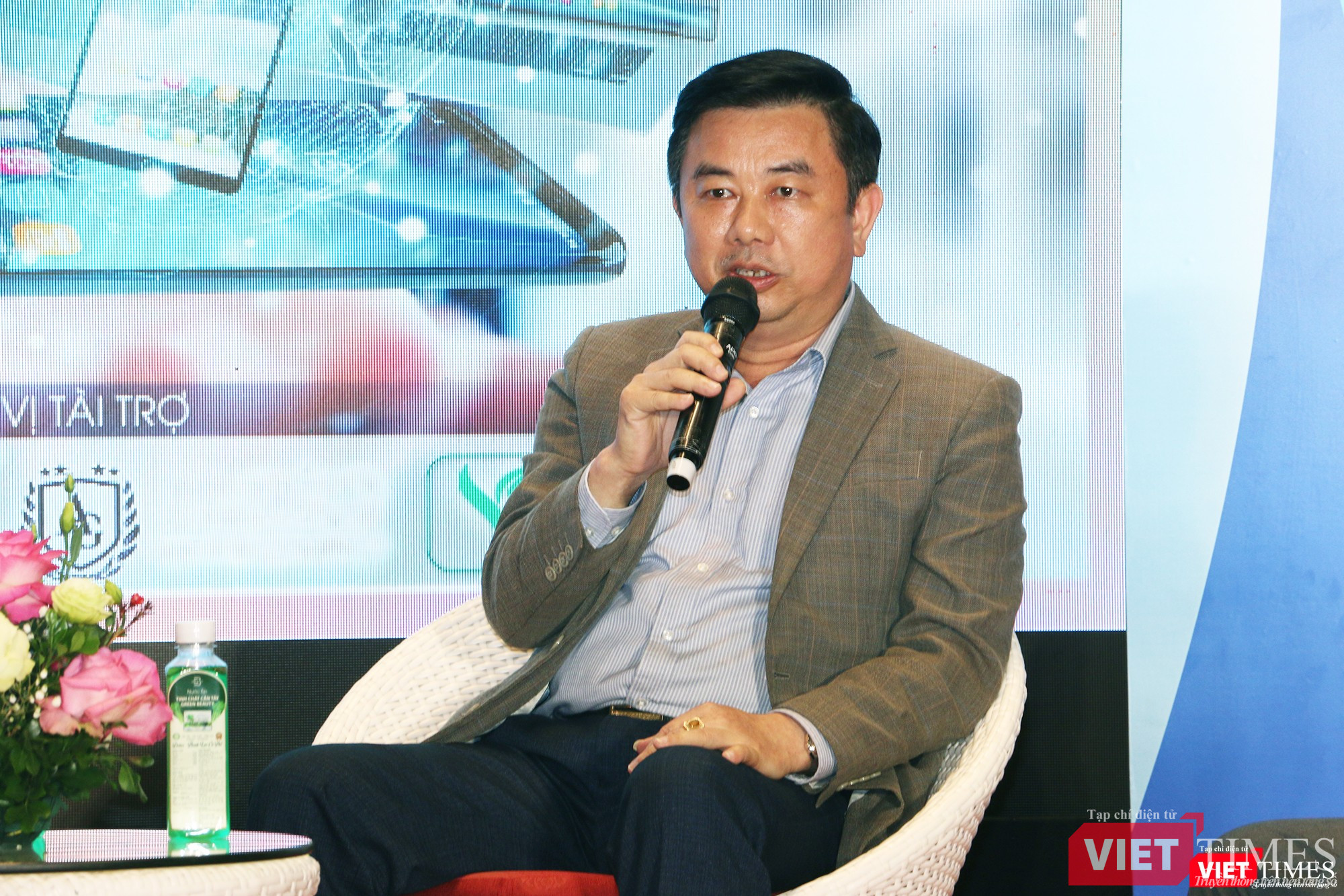 Nhà báo Nguyễn Minh Đức - Tổng biên tập báo Kinh tế đô thị