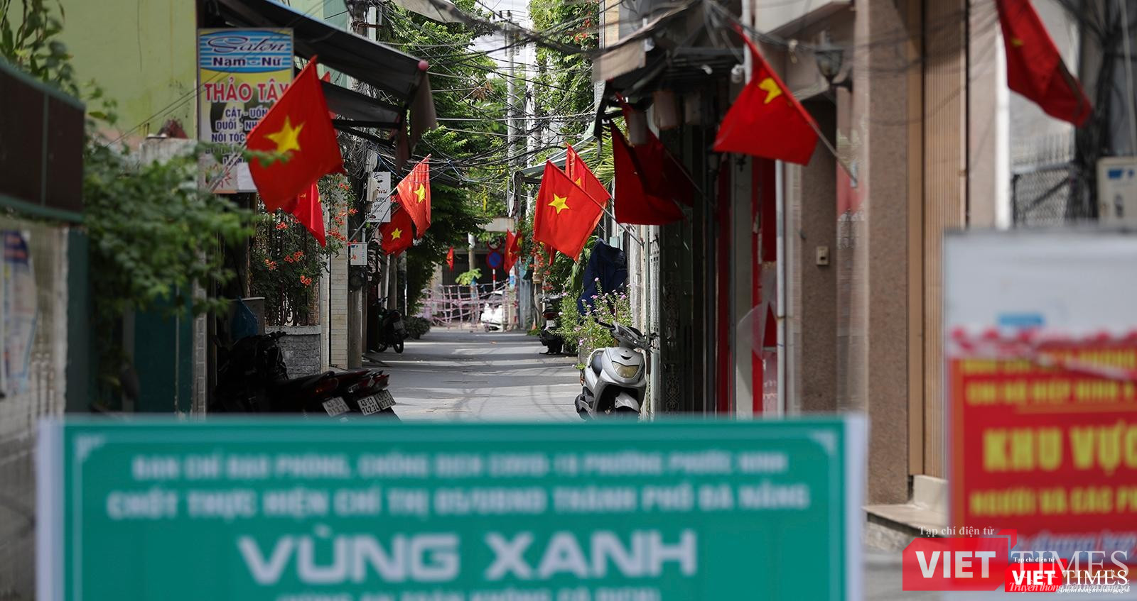 Vùng xanh ở Đà Nẵng trong ngày Tết Độc lập