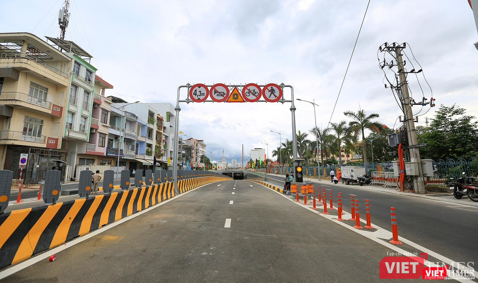 Dự án Cải tạo cụm nút giao thông phía Tây cầu Trần Thị Lý trước giờ khánh thành