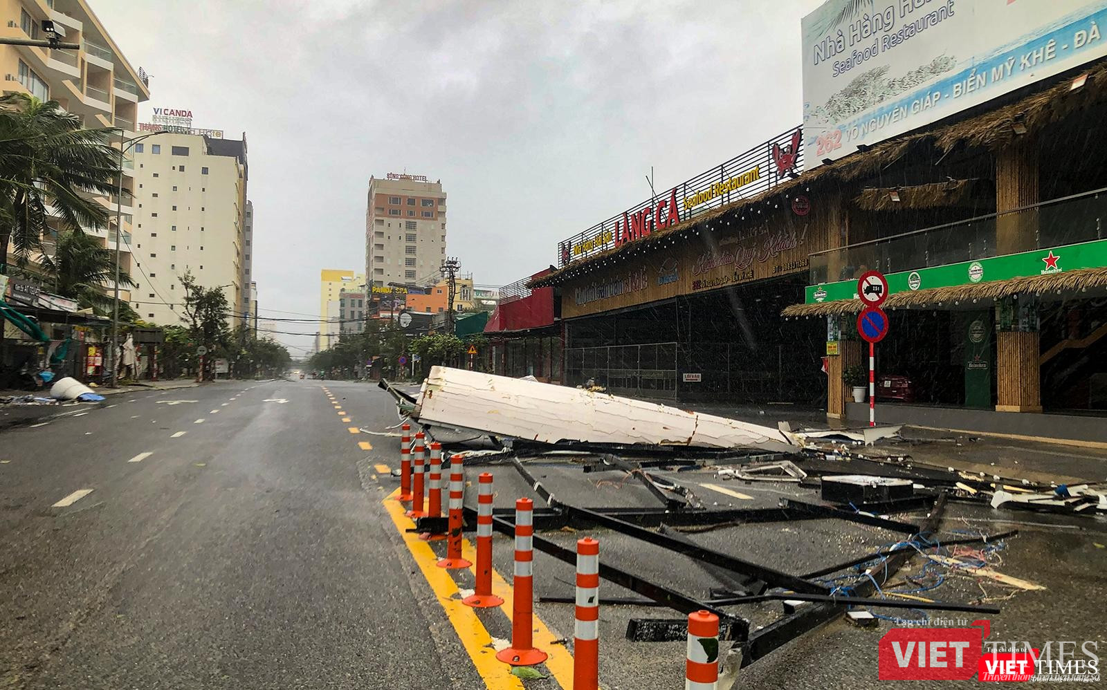 Hậu quả để lại sau khi bão Noru đi qua